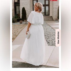 New with Tags. PROMISED TO YOU PLEATED MAXI CURVES